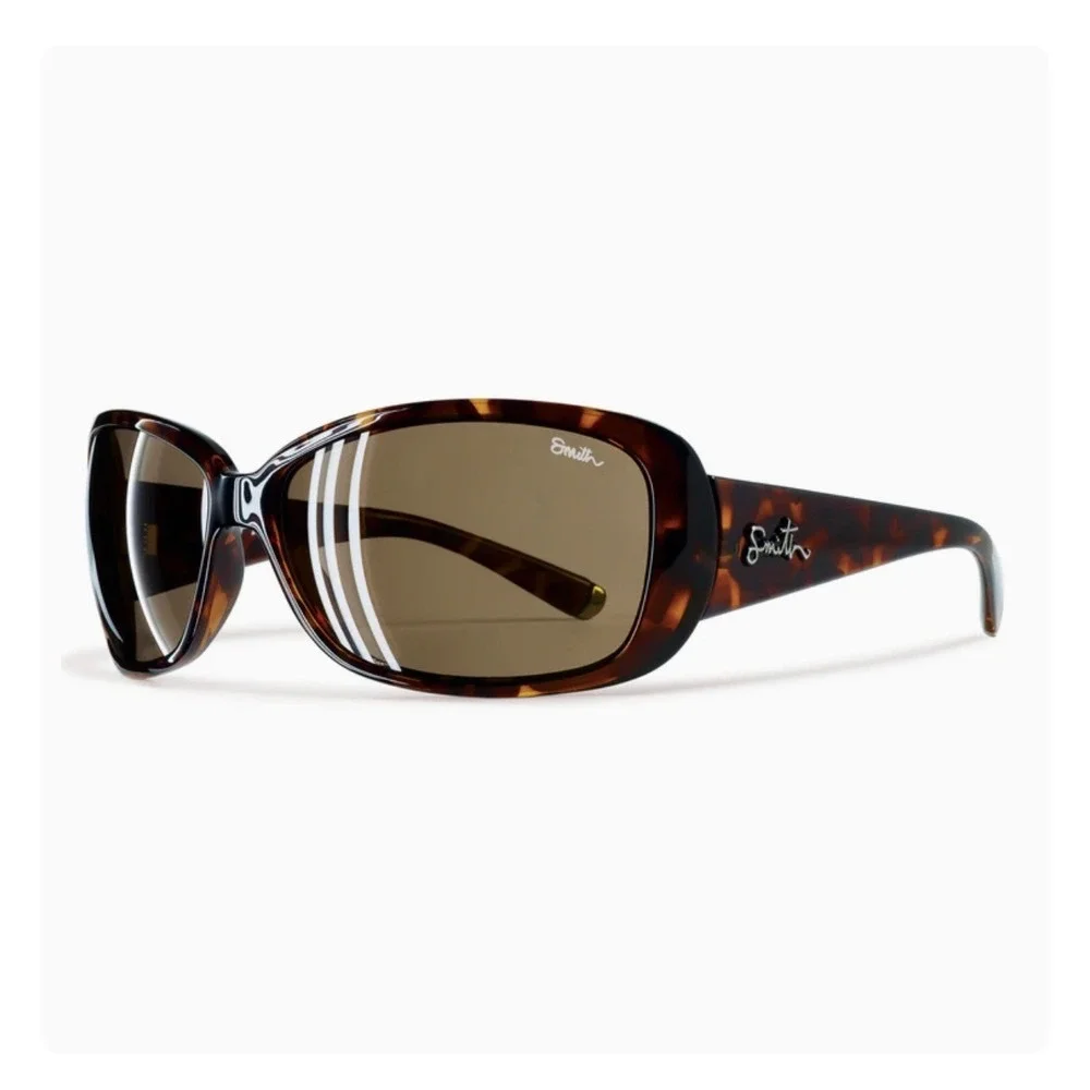 Smith Evolve Shoreline Womens Polarized Sunglasses Tortoise Plastic Frame